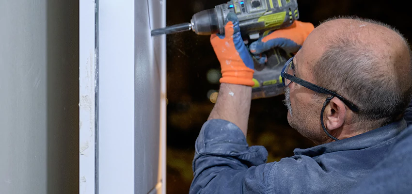 Rim Peephole Cam Installation in Fort Bragg, California